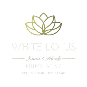 White Lotus logo - White